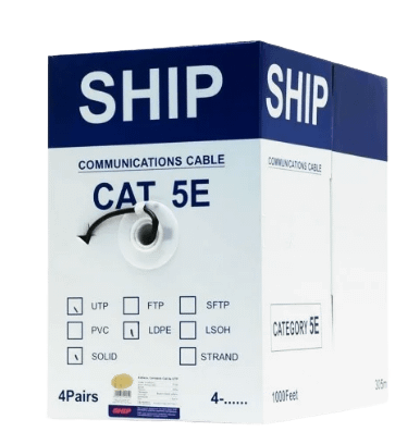 SHIP D135-P, CAT.5E, UTP, 30В, 4X2X1/0.51ММ
