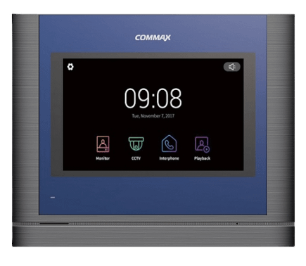 Видеодомофон с памятью COMMAX-CDV-704MA(SIL)-HD